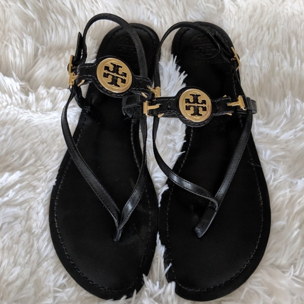 Black Tory Burch sandals